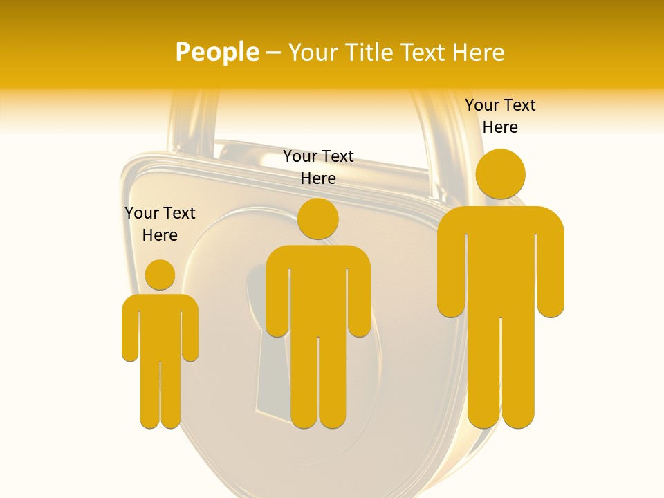 House Gold Exclusive PowerPoint Template