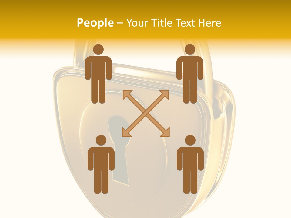 House Gold Exclusive PowerPoint Template
