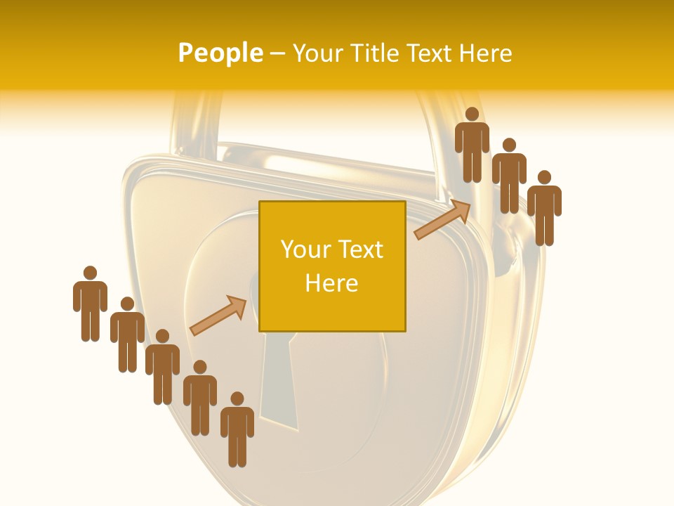House Gold Exclusive PowerPoint Template
