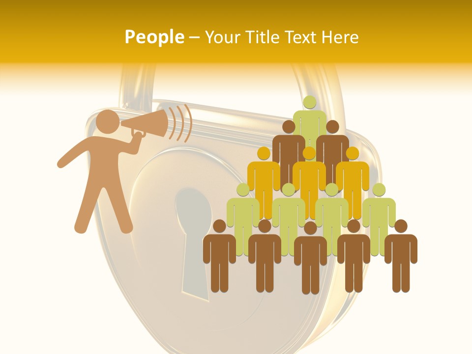 House Gold Exclusive PowerPoint Template