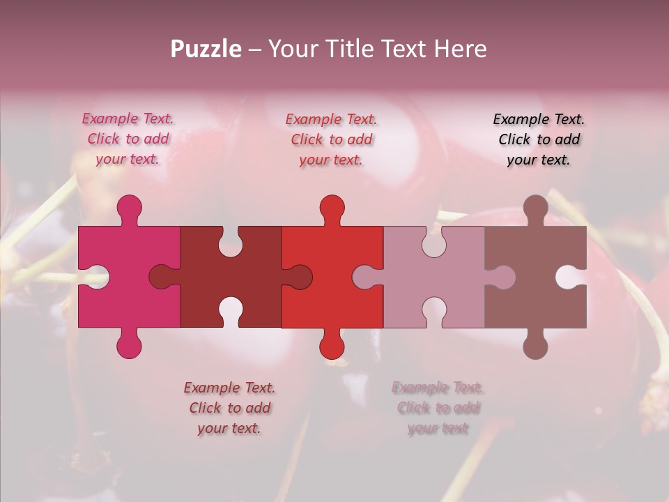 Eating Detail Produce PowerPoint Template