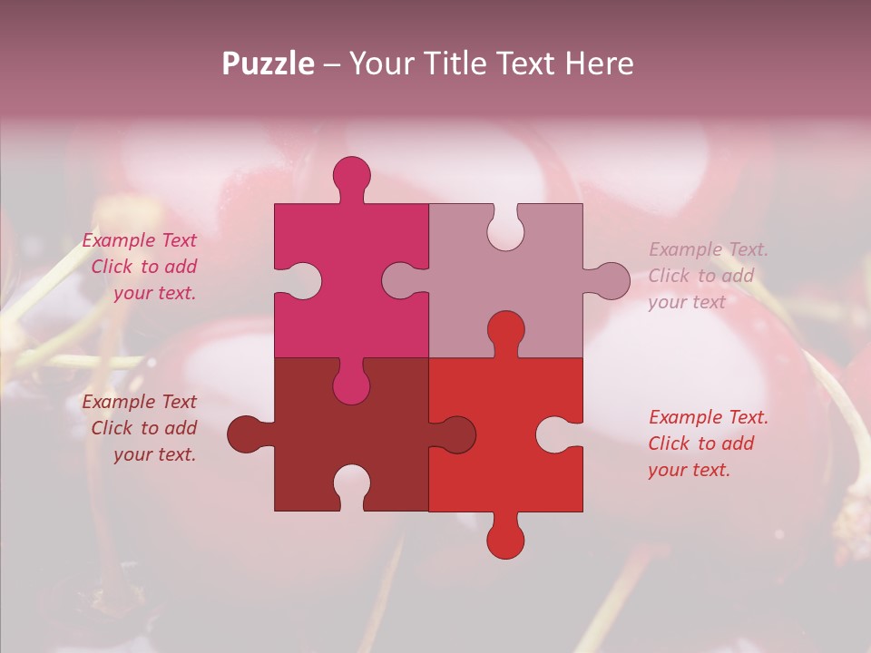 Eating Detail Produce PowerPoint Template