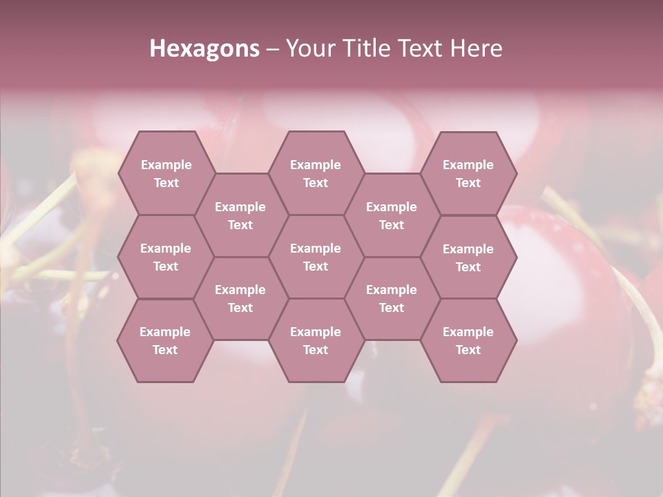 Eating Detail Produce PowerPoint Template