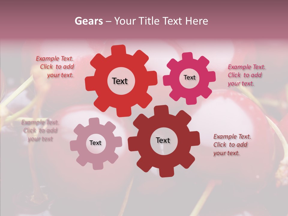 Eating Detail Produce PowerPoint Template