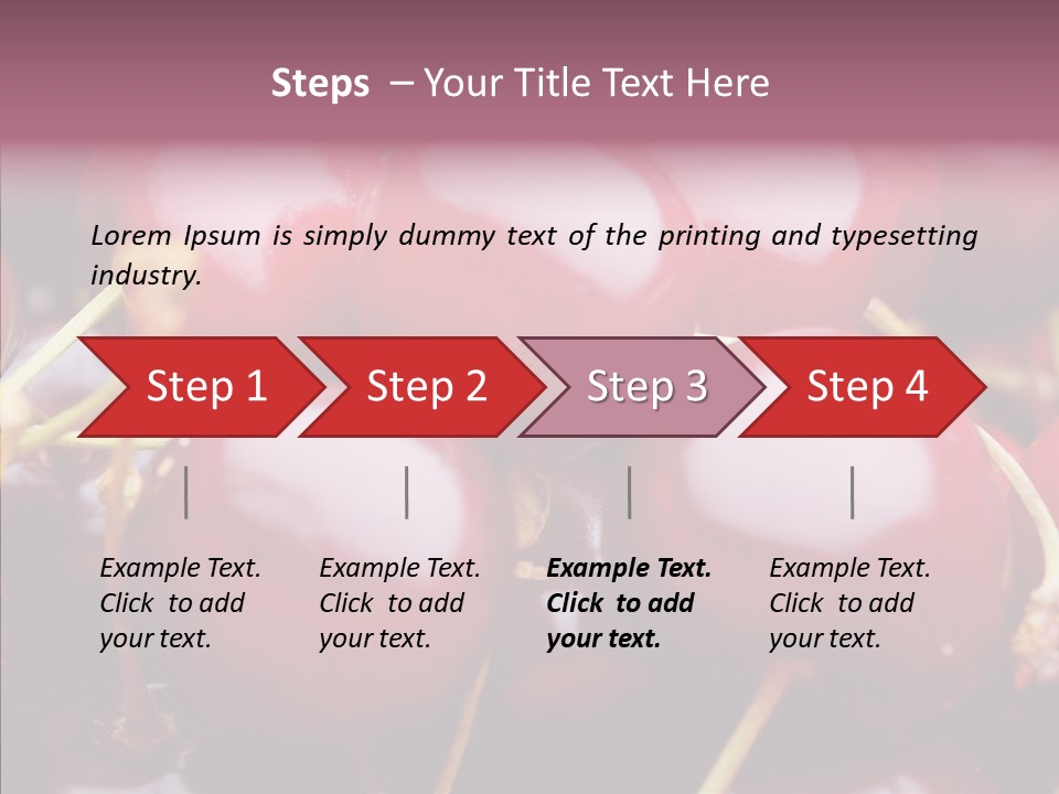 Eating Detail Produce PowerPoint Template