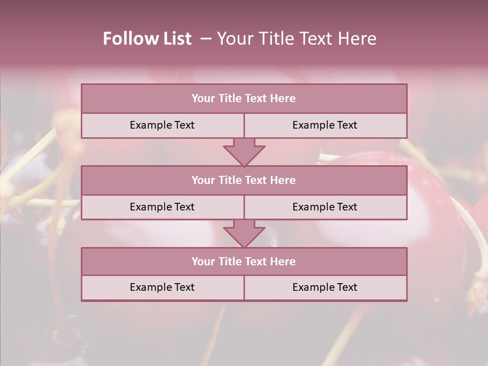 Eating Detail Produce PowerPoint Template
