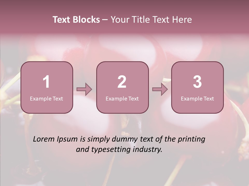 Eating Detail Produce PowerPoint Template