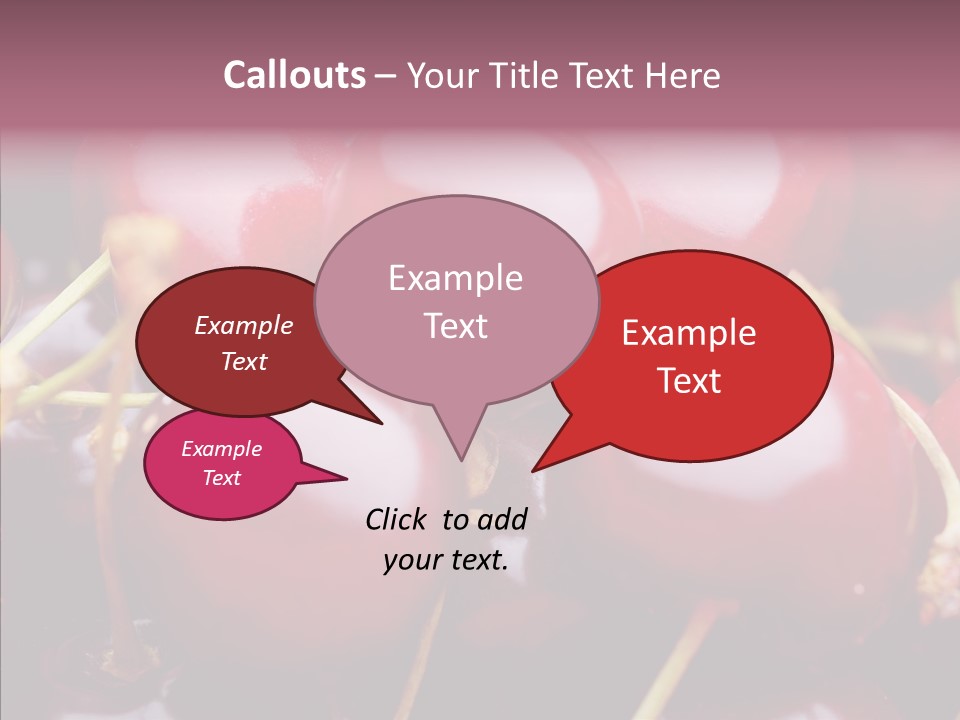 Eating Detail Produce PowerPoint Template