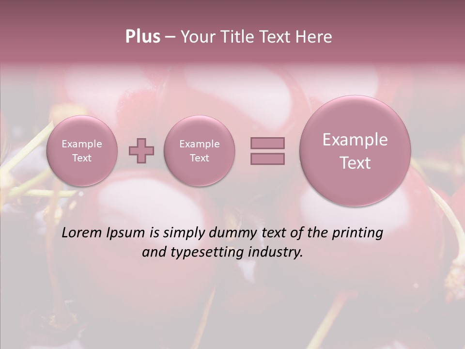 Eating Detail Produce PowerPoint Template
