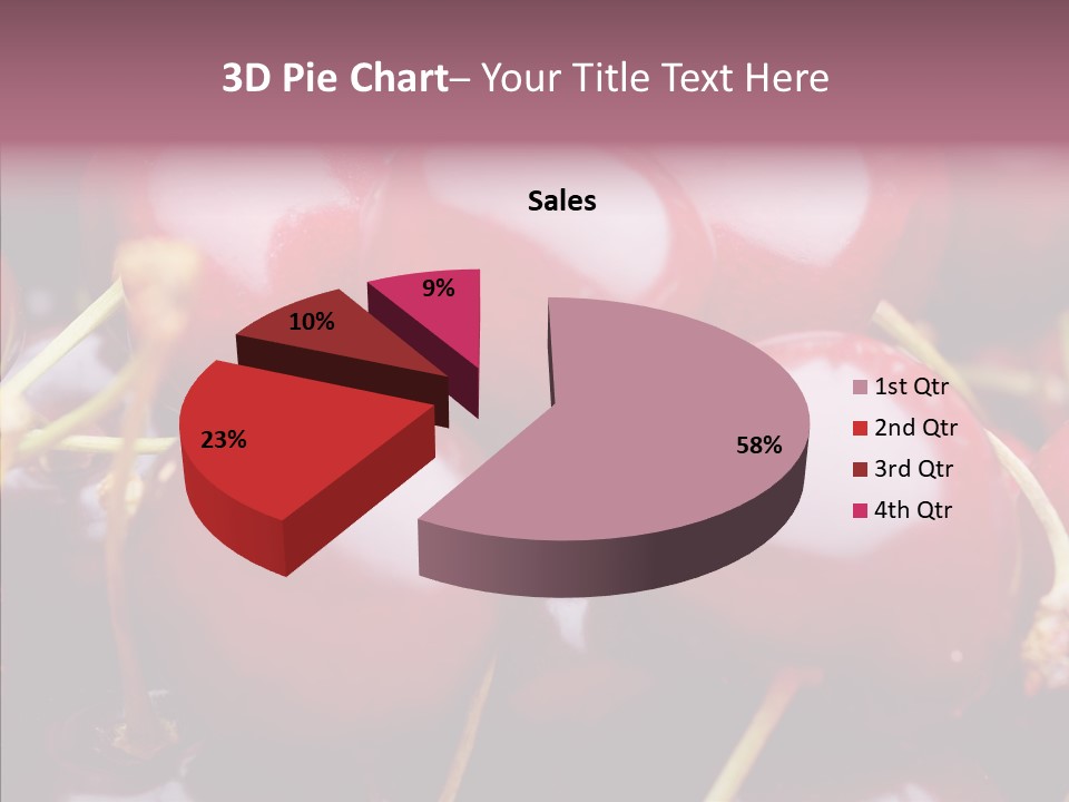 Eating Detail Produce PowerPoint Template