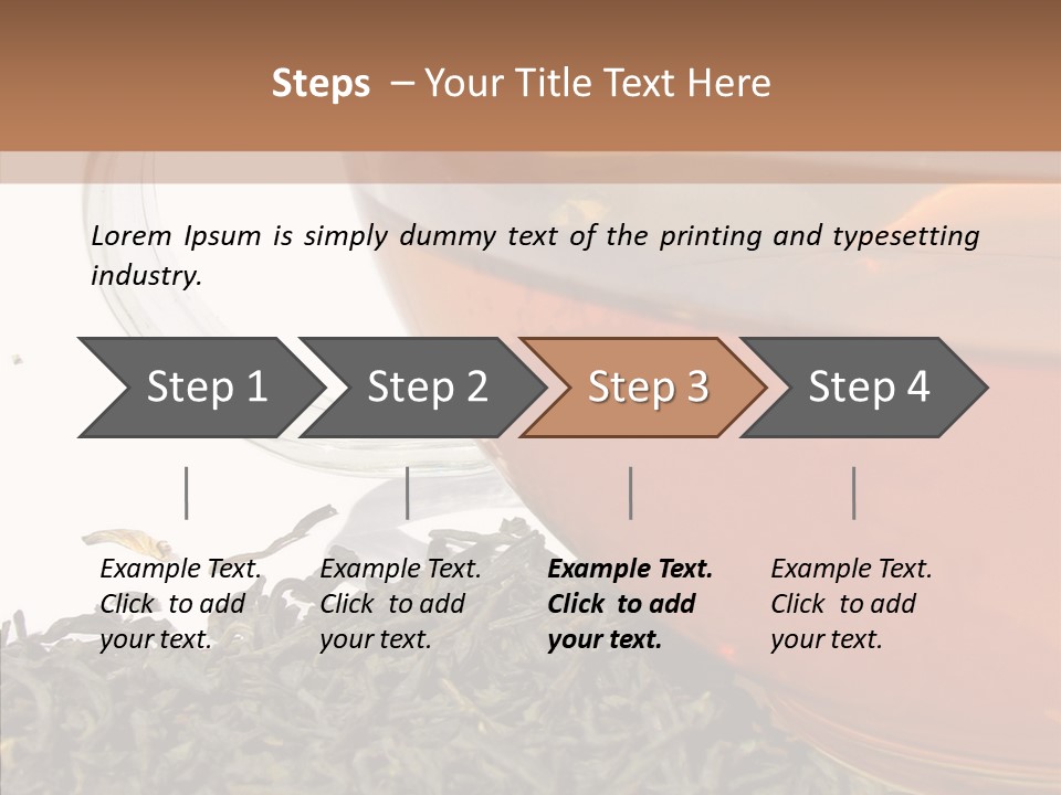 Relax Cafe Scented PowerPoint Template