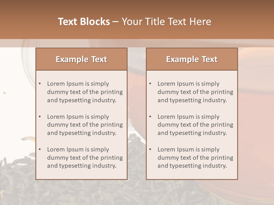 Relax Cafe Scented PowerPoint Template