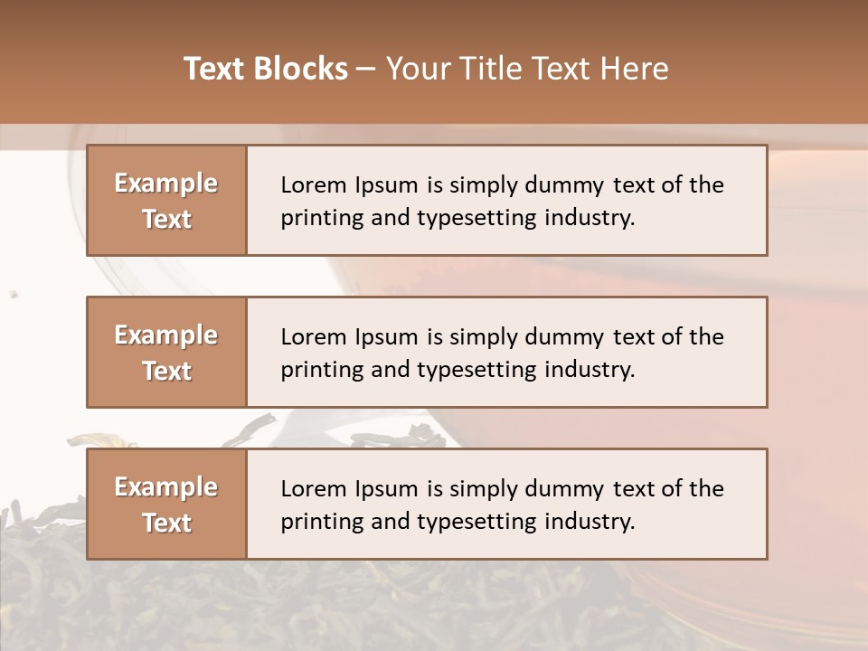 Relax Cafe Scented PowerPoint Template