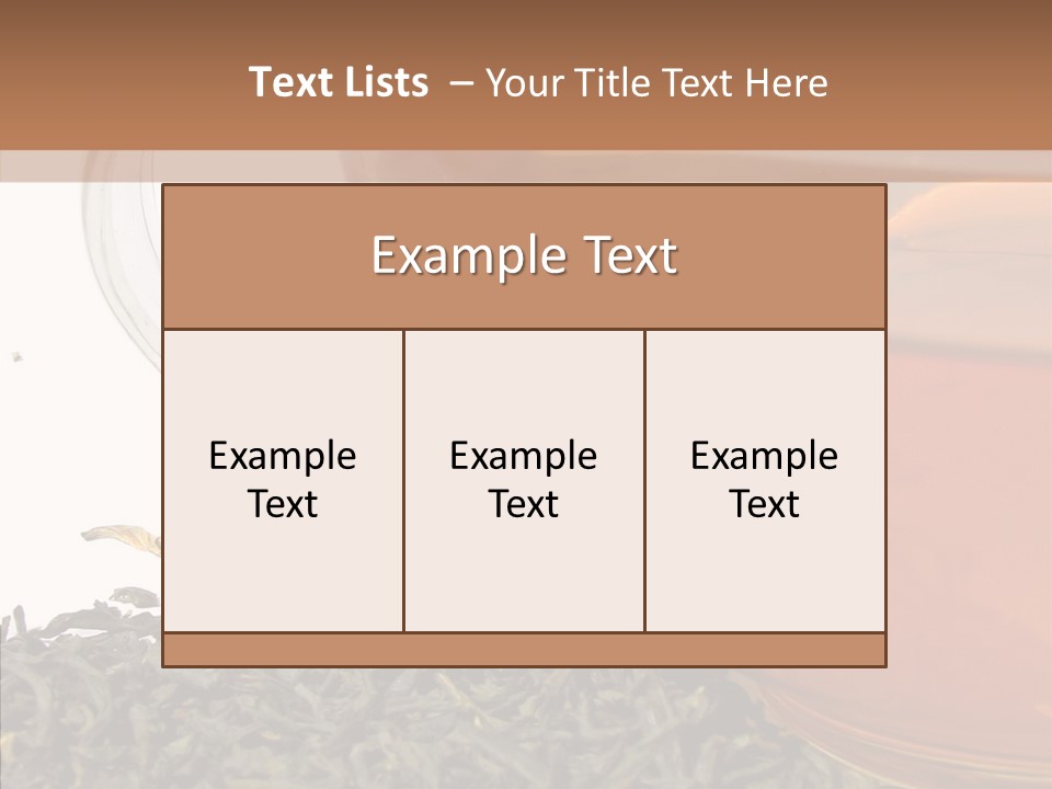 Relax Cafe Scented PowerPoint Template