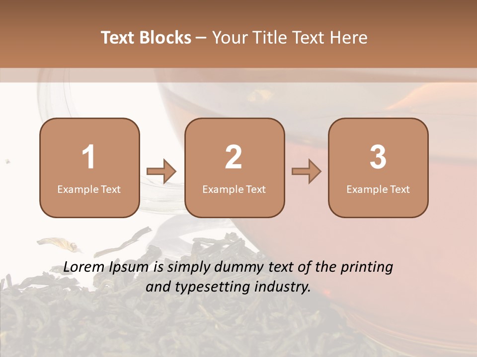 Relax Cafe Scented PowerPoint Template