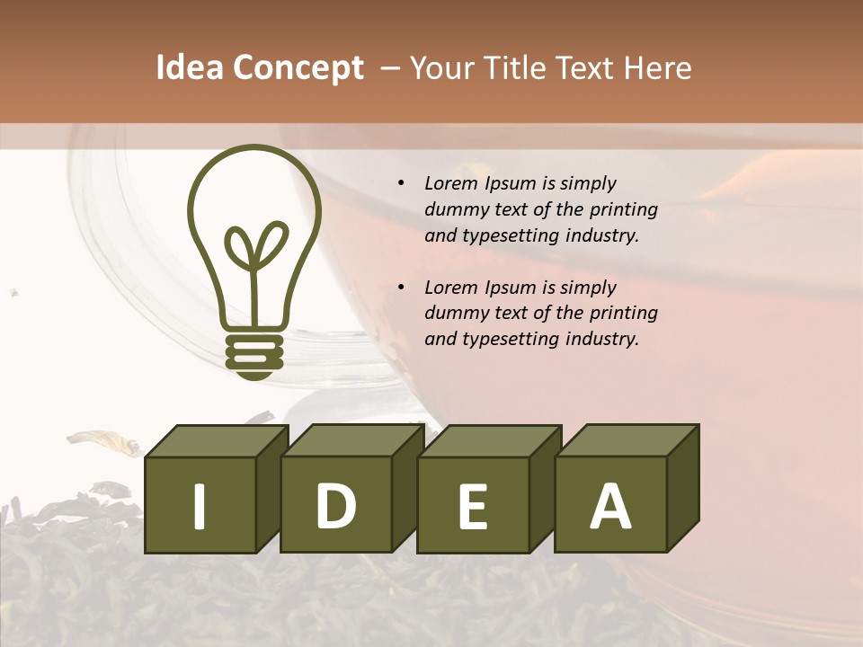 Relax Cafe Scented PowerPoint Template