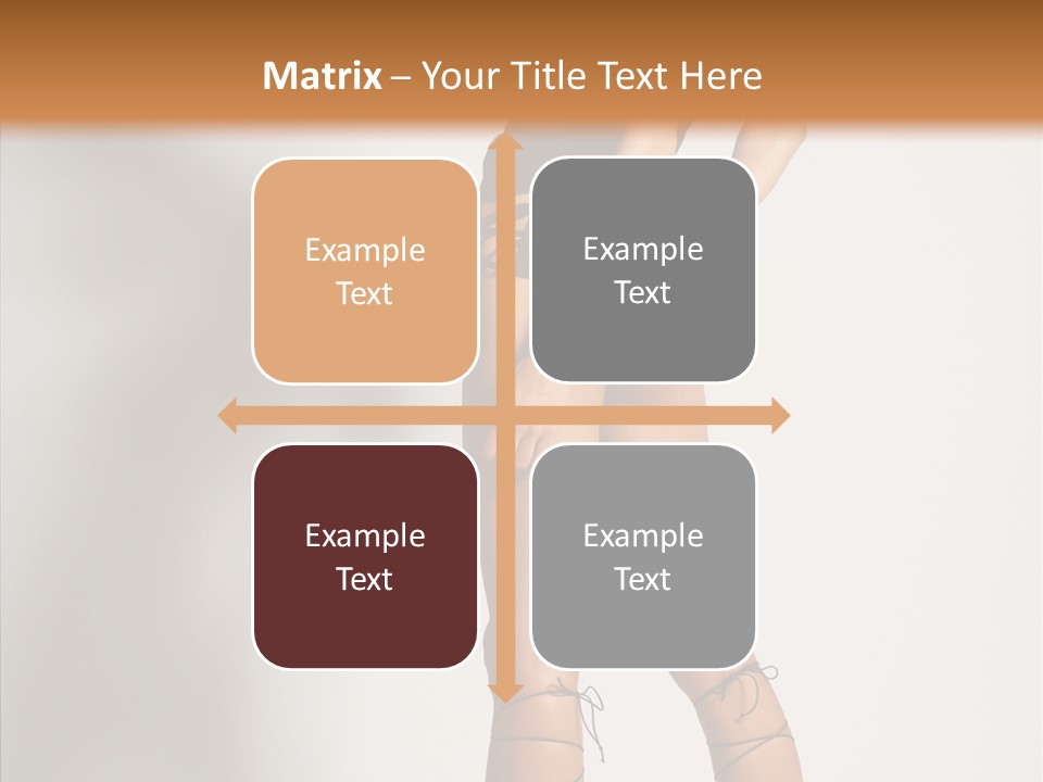 Positivity Hair Body PowerPoint Template