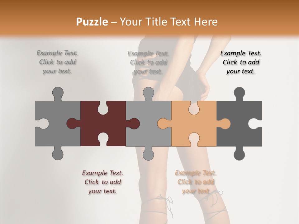 Positivity Hair Body PowerPoint Template