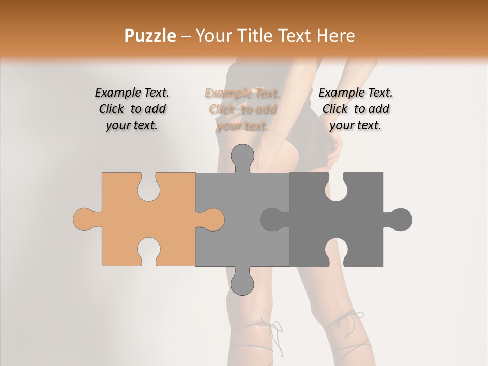 Positivity Hair Body PowerPoint Template