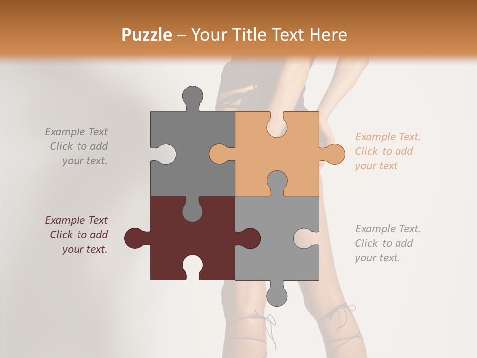 Positivity Hair Body PowerPoint Template