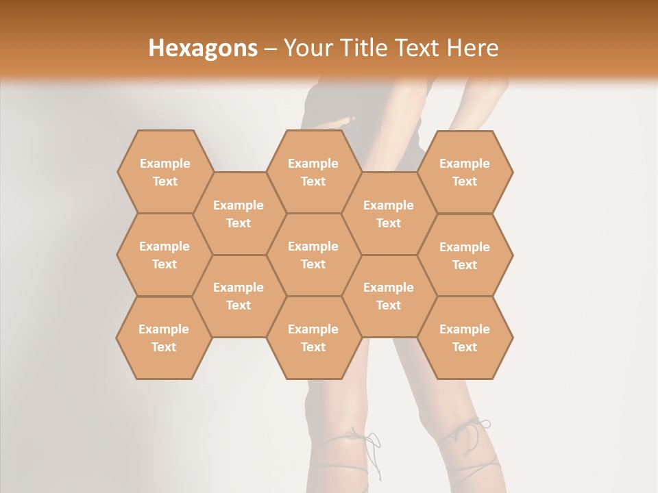 Positivity Hair Body PowerPoint Template