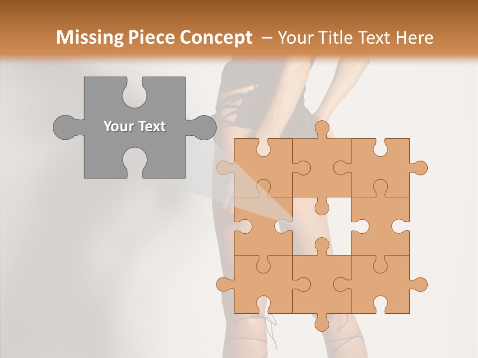 Positivity Hair Body PowerPoint Template