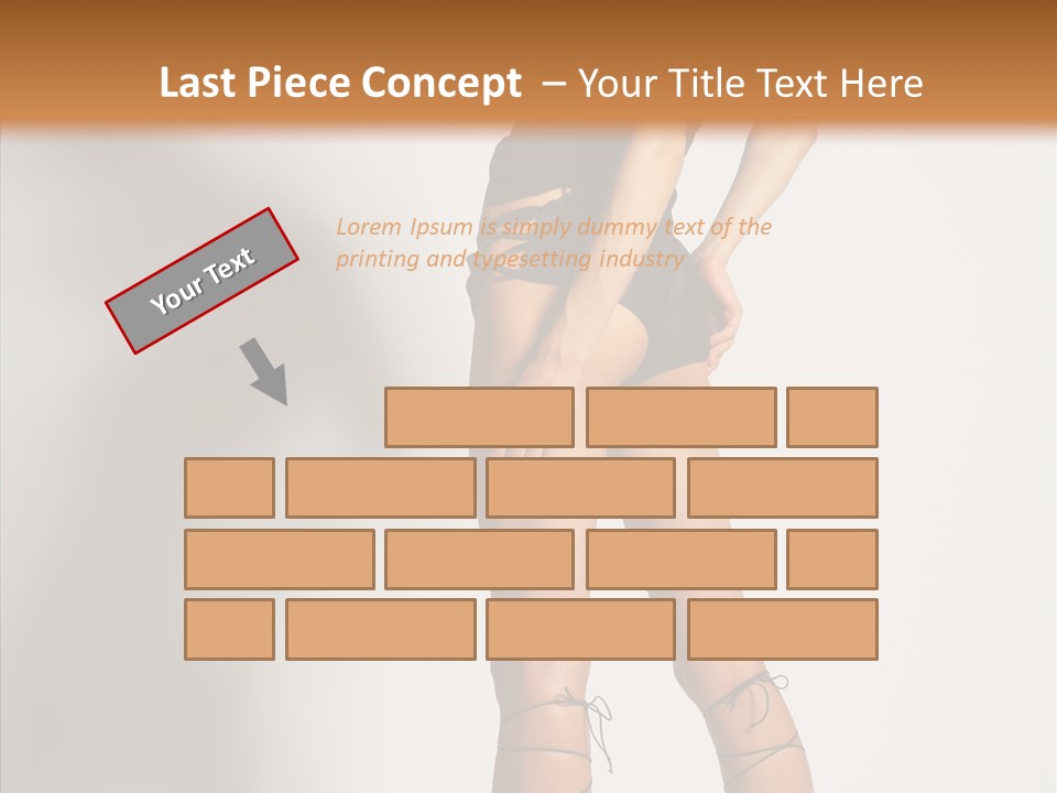 Positivity Hair Body PowerPoint Template