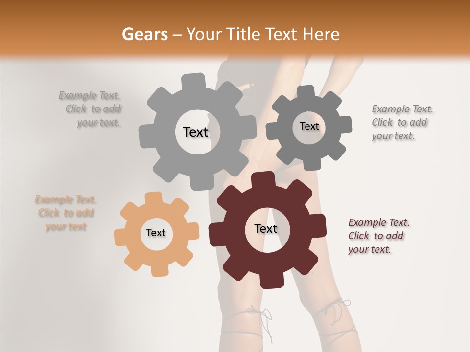 Positivity Hair Body PowerPoint Template