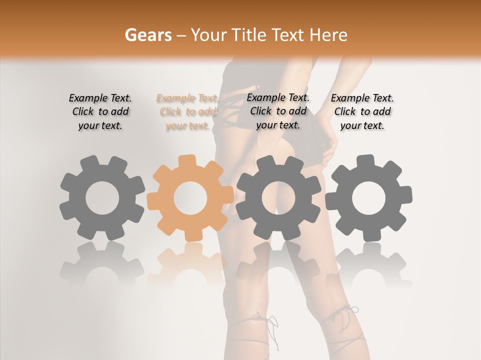 Positivity Hair Body PowerPoint Template