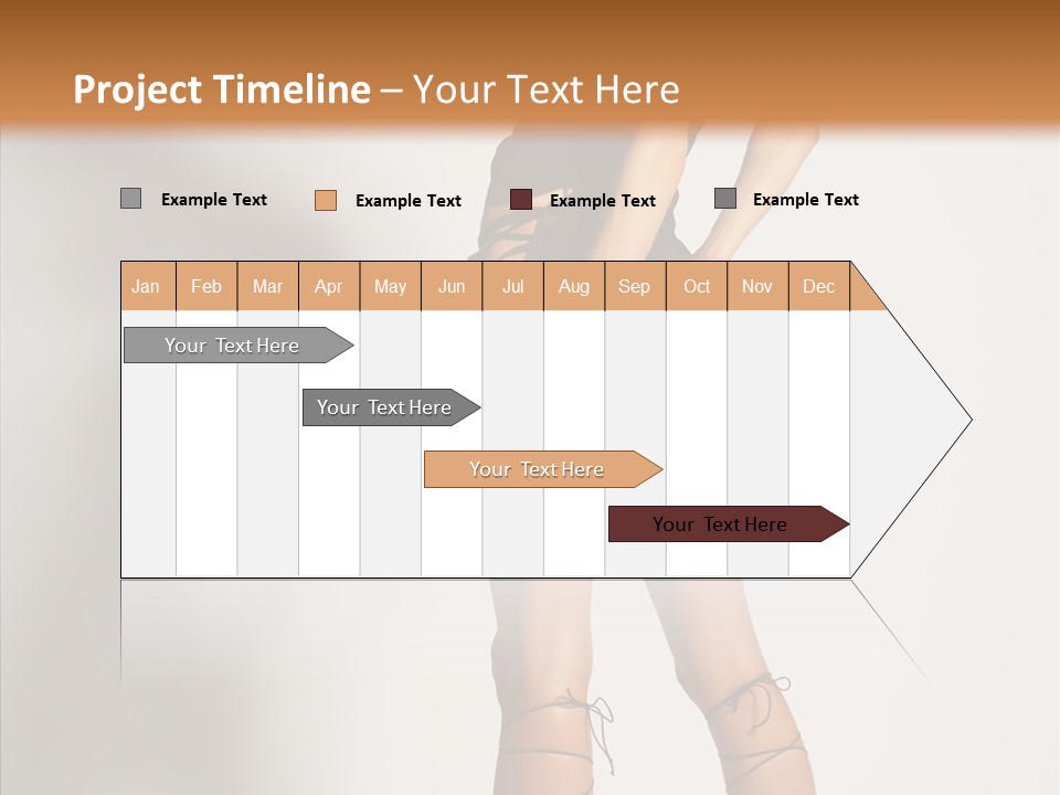 Positivity Hair Body PowerPoint Template