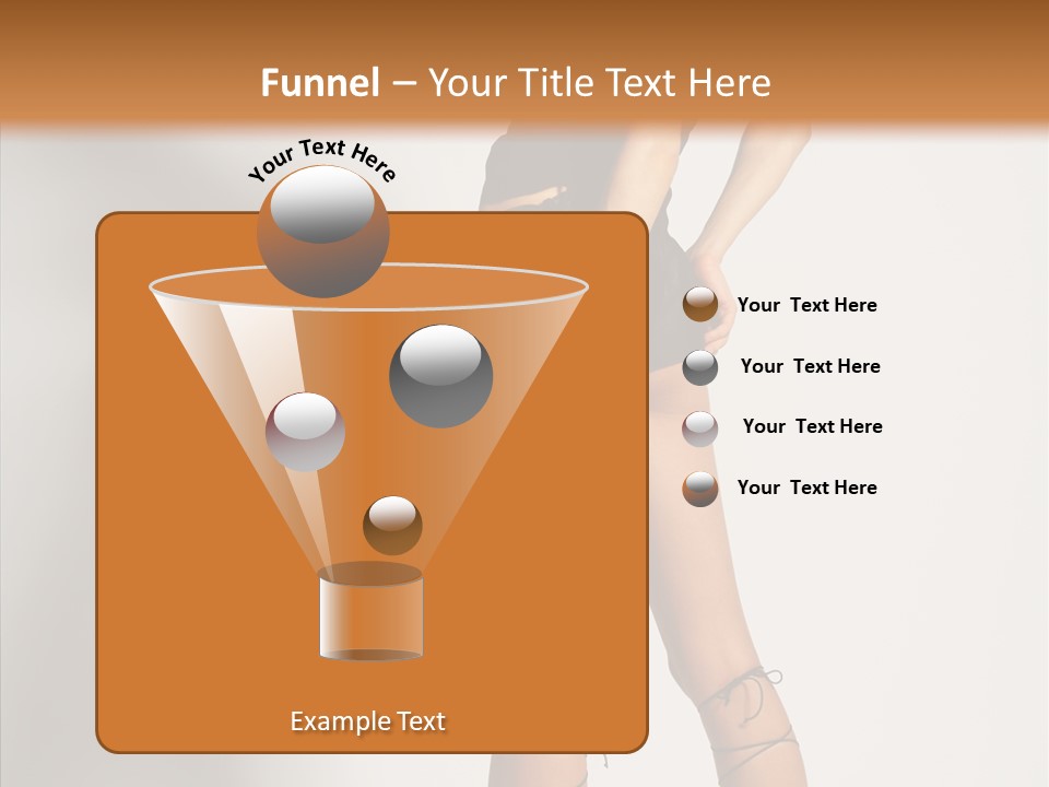 Positivity Hair Body PowerPoint Template
