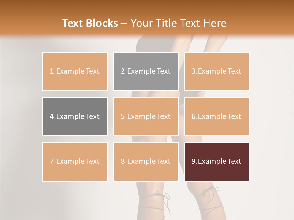 Positivity Hair Body PowerPoint Template