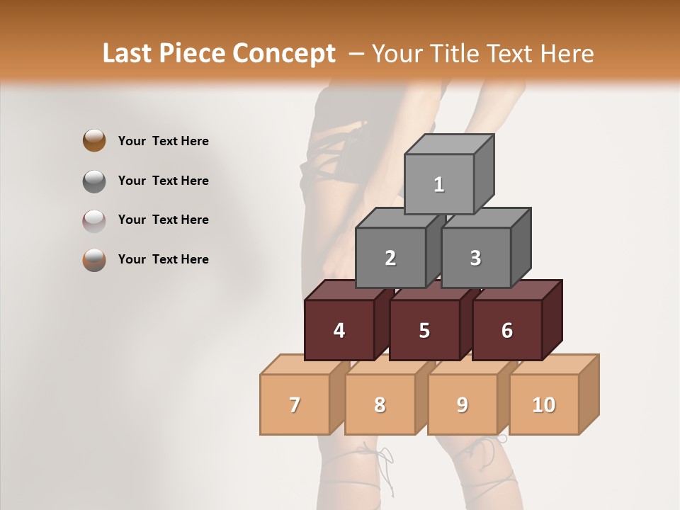 Positivity Hair Body PowerPoint Template