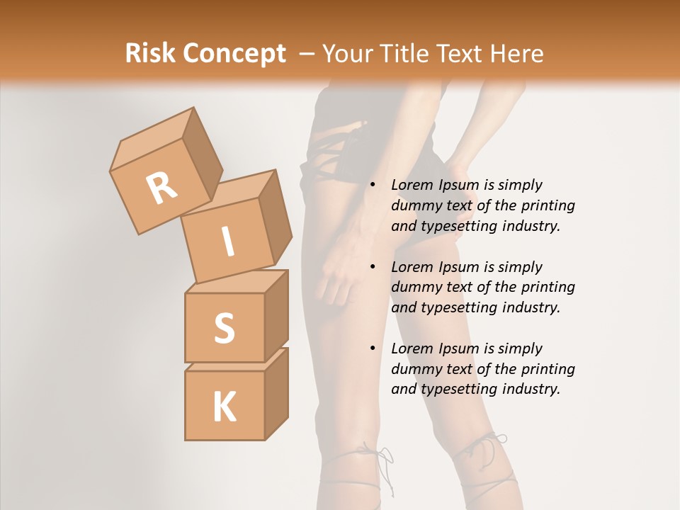 Positivity Hair Body PowerPoint Template