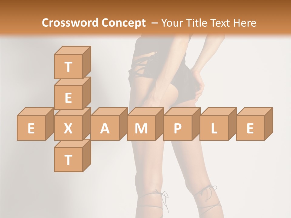 Positivity Hair Body PowerPoint Template