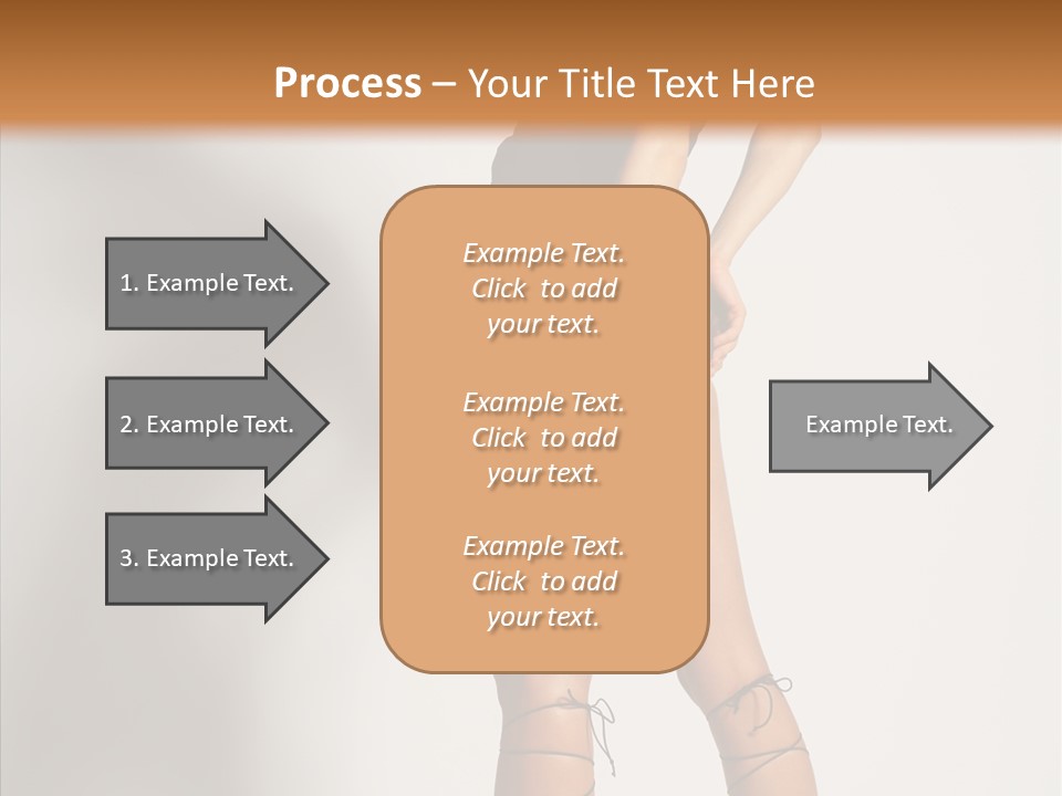Positivity Hair Body PowerPoint Template