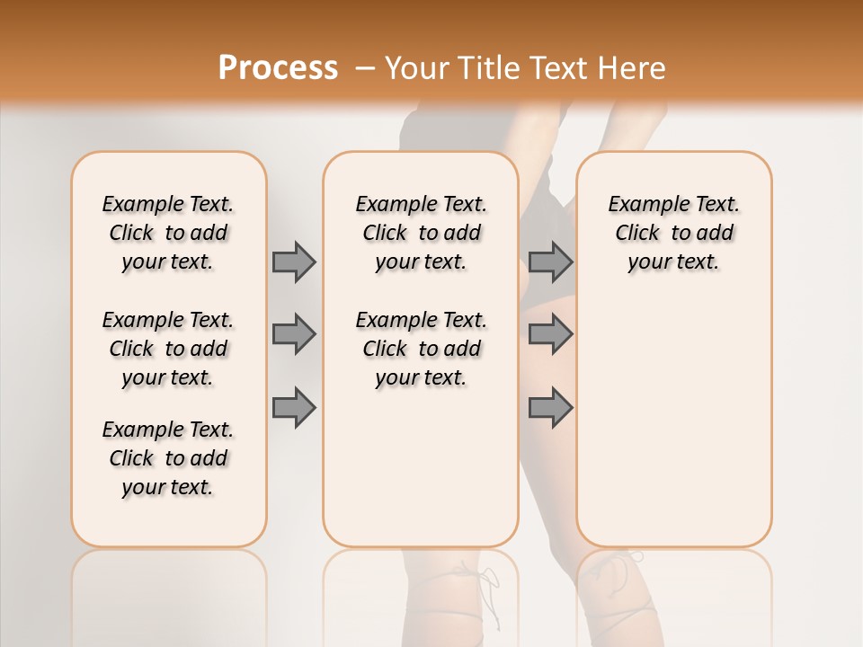 Positivity Hair Body PowerPoint Template