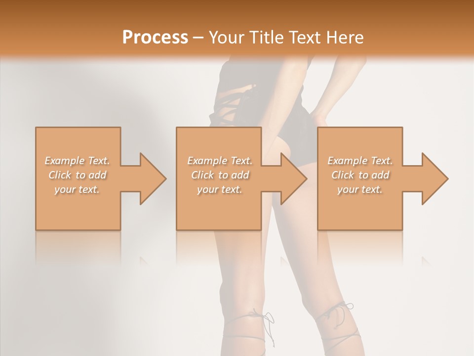 Positivity Hair Body PowerPoint Template