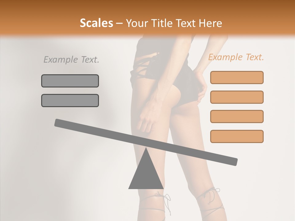 Positivity Hair Body PowerPoint Template