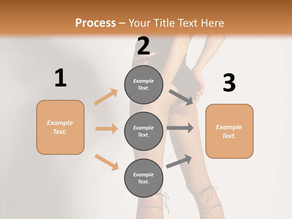 Positivity Hair Body PowerPoint Template