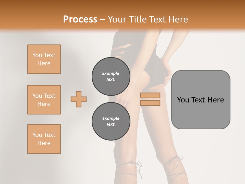 Positivity Hair Body PowerPoint Template