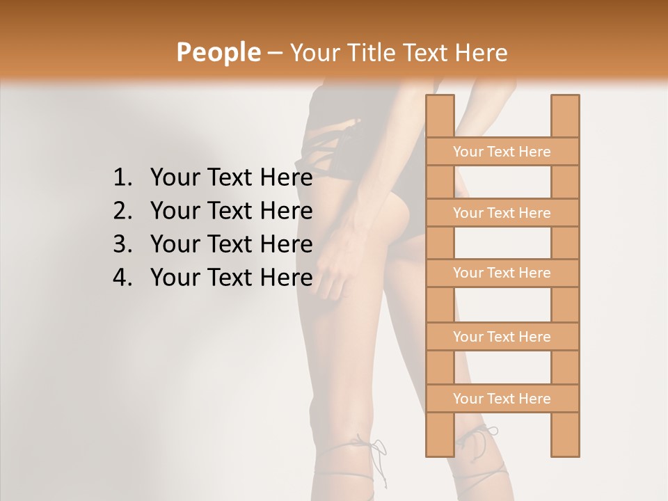 Positivity Hair Body PowerPoint Template