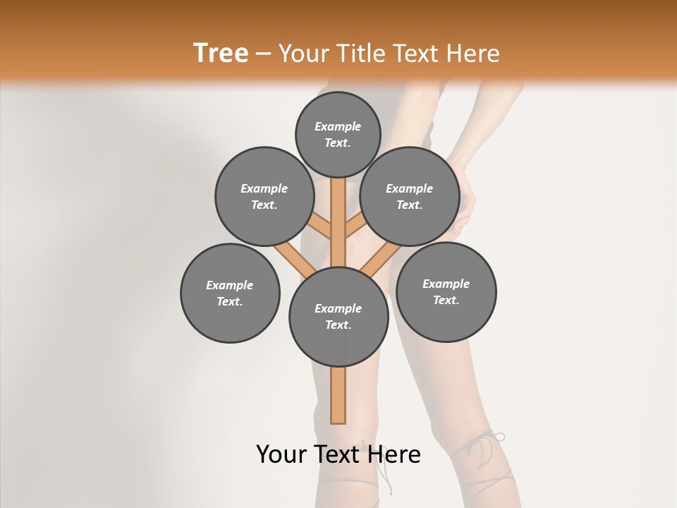 Positivity Hair Body PowerPoint Template