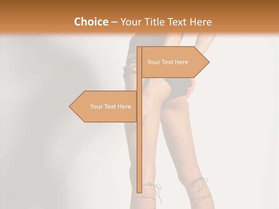 Positivity Hair Body PowerPoint Template