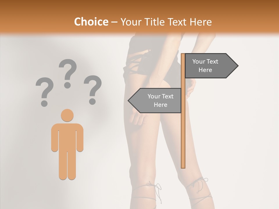 Positivity Hair Body PowerPoint Template