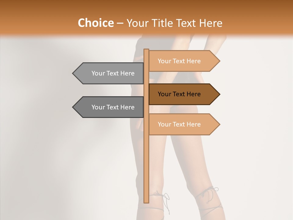 Positivity Hair Body PowerPoint Template