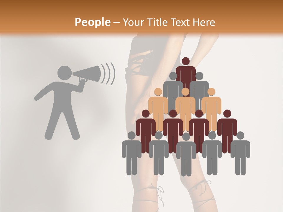 Positivity Hair Body PowerPoint Template