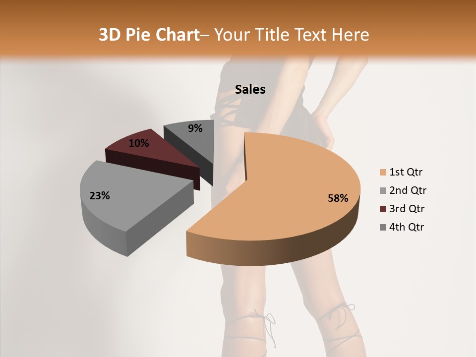 Positivity Hair Body PowerPoint Template
