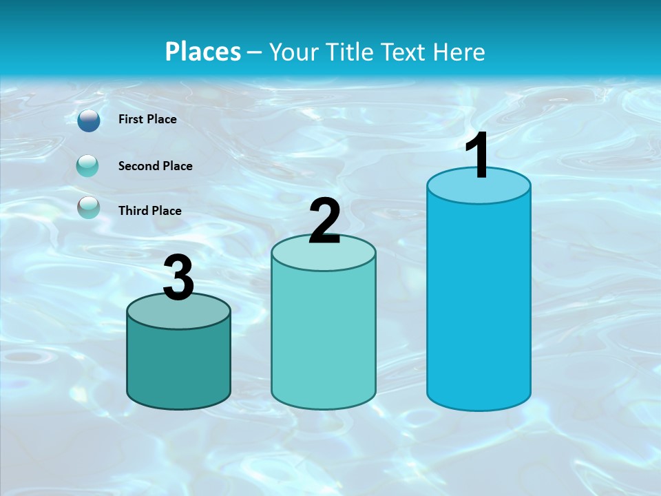 Waves Clean Background PowerPoint Template