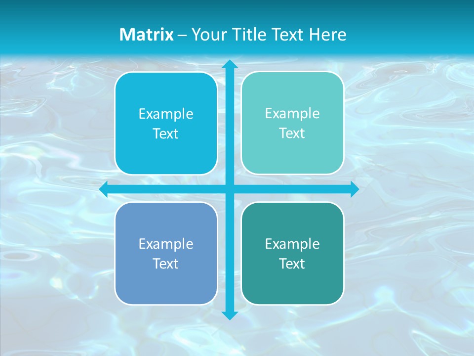 Waves Clean Background PowerPoint Template